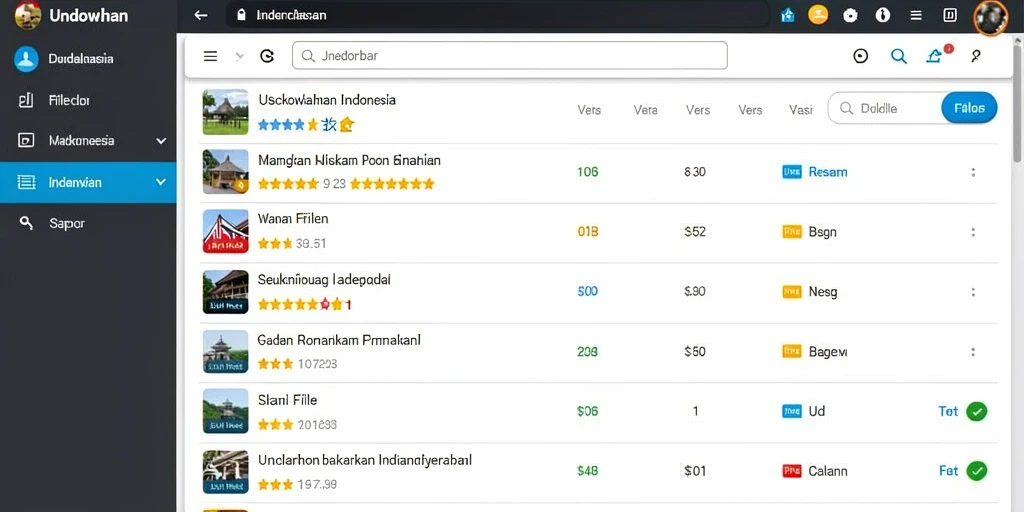 Tampilan awal permainan yang menarik.