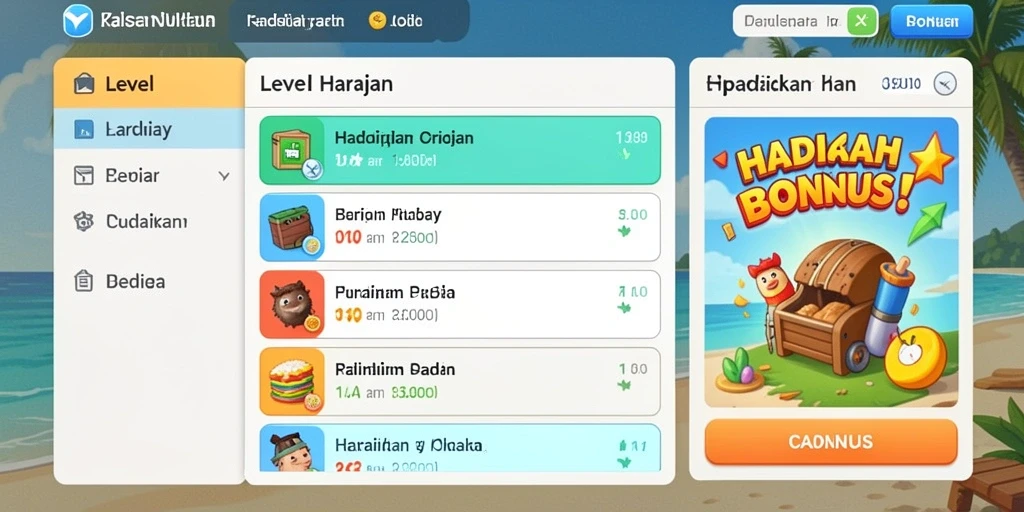 Tampilan antarmuka yang user-friendly dan menarik.