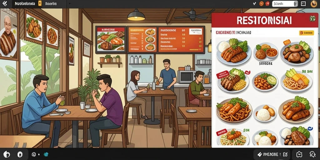 Tampilan grafis yang menawan dan interaktif.