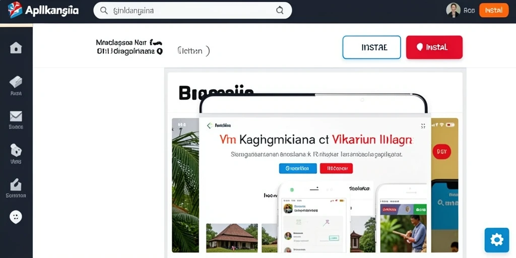 Tampilan dasbor yang intuitif dan menarik.