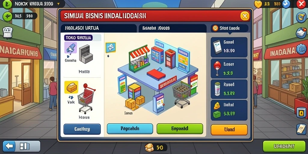 Tampilan antarmuka yang user-friendly dan menarik.
